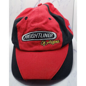 Freightliner of Arizona Red and Black Strapback Hat Cap